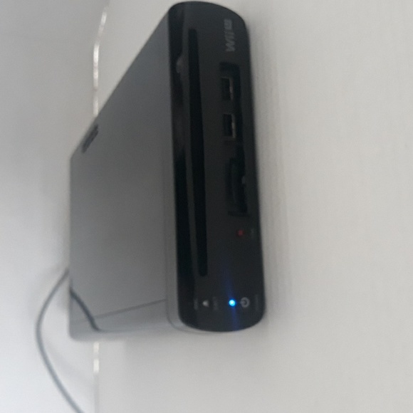 Nintendo Wii U Black Console Model WUP-101(02) With Power Cords *EUC* - Picture 12 of 12